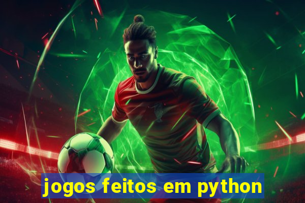 jogos feitos em python